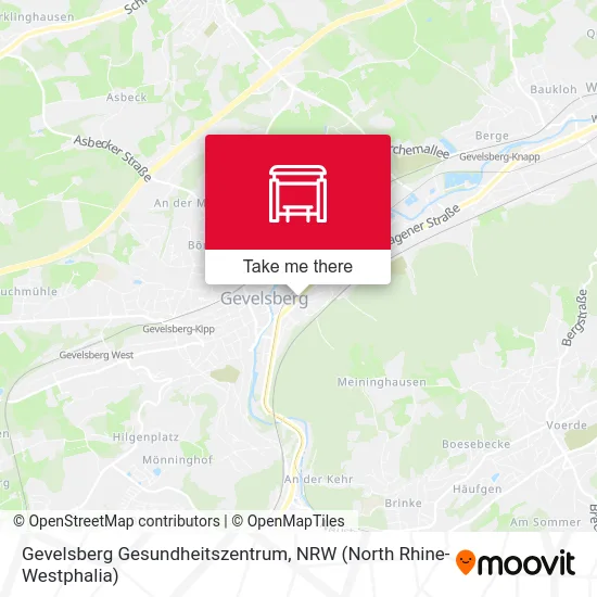 Карта Gevelsberg Gesundheitszentrum