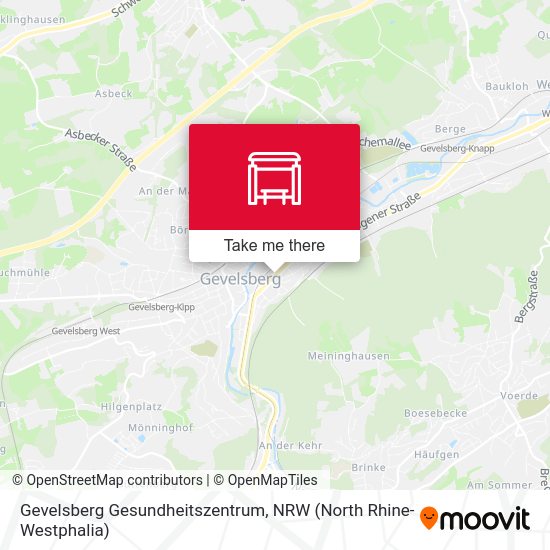 Карта Gevelsberg Gesundheitszentrum