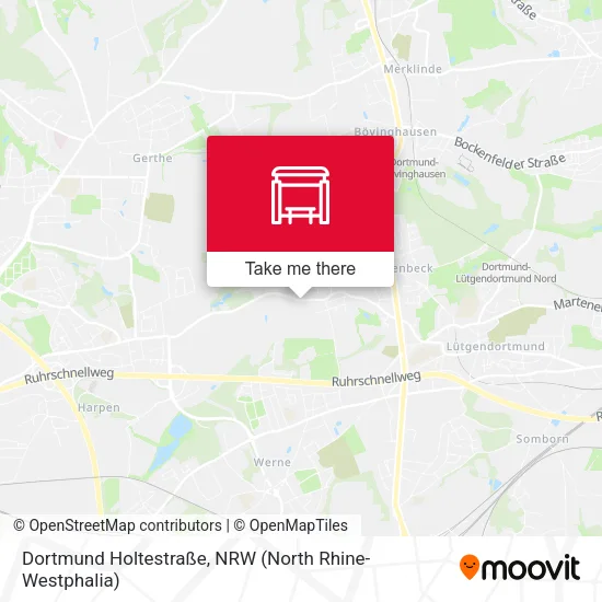 Карта Dortmund Holtestraße
