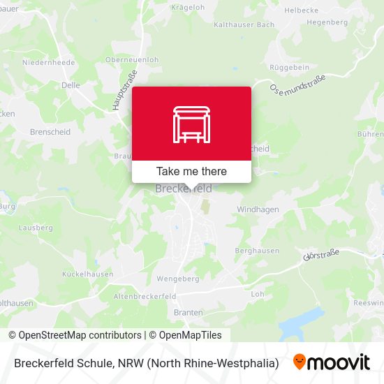 Карта Breckerfeld Schule