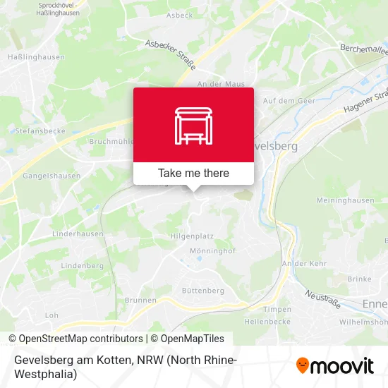Карта Gevelsberg am Kotten