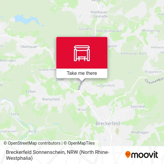 Карта Breckerfeld Sonnenschein