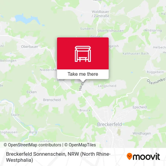 Карта Breckerfeld Sonnenschein