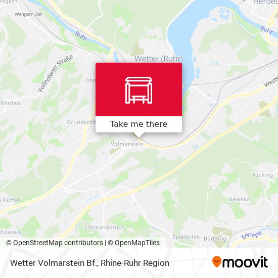 Wetter Volmarstein Bf. map