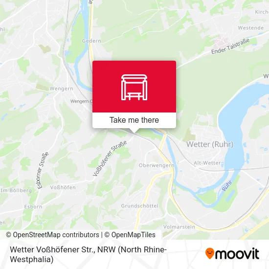 Карта Wetter Voßhöfener Str.