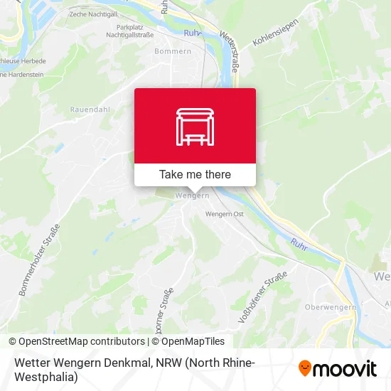 Карта Wetter Wengern Denkmal