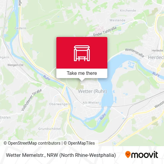 Карта Wetter Memelstr.