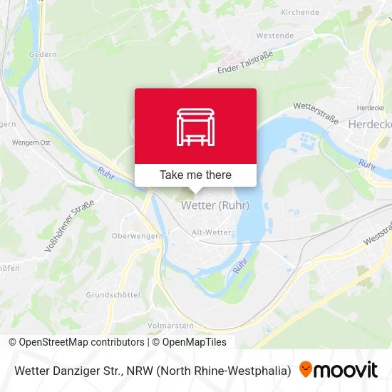 Карта Wetter Danziger Str.