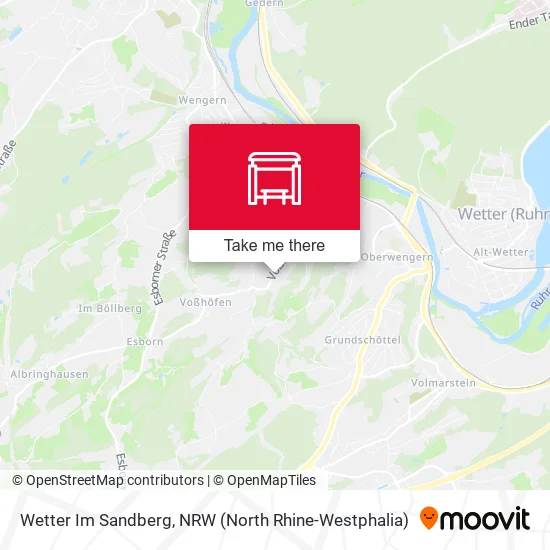 Карта Wetter Im Sandberg
