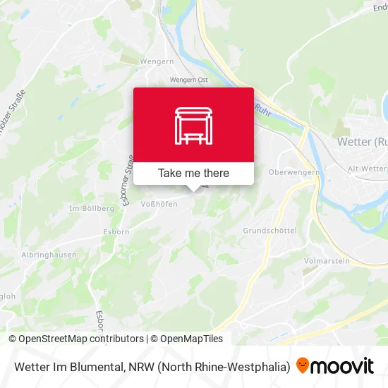 Карта Wetter Im Blumental