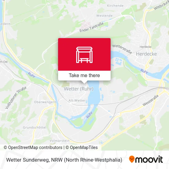 Карта Wetter Sunderweg