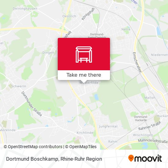 Dortmund Boschkamp map