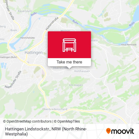 Hattingen Lindstockstr. map