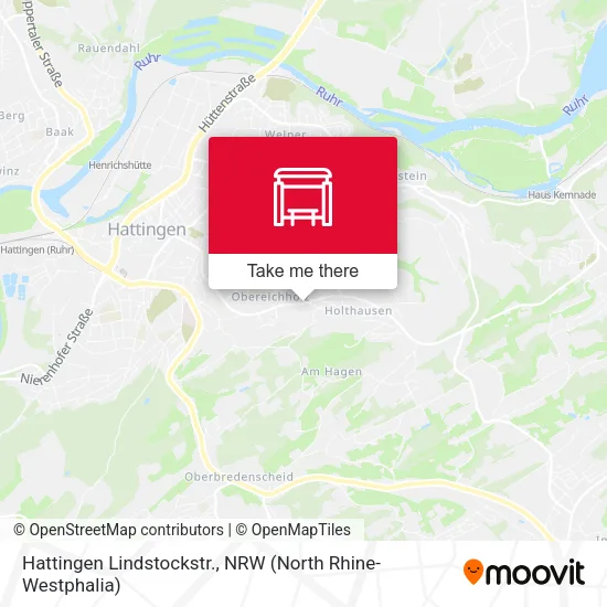 Карта Hattingen Lindstockstr.