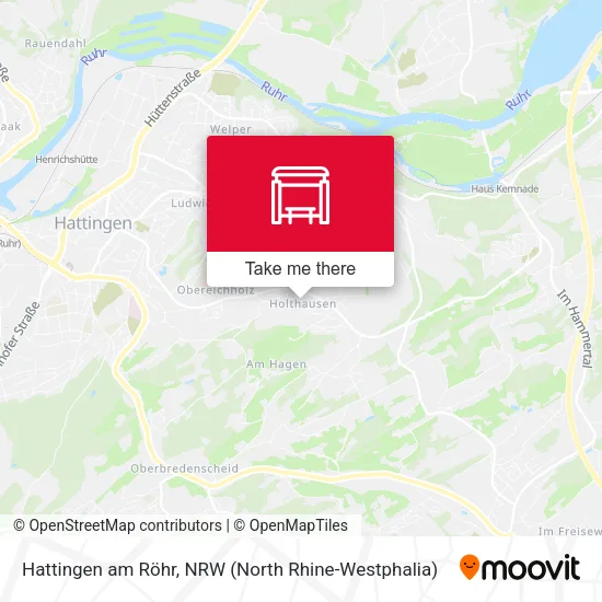 Карта Hattingen am Röhr