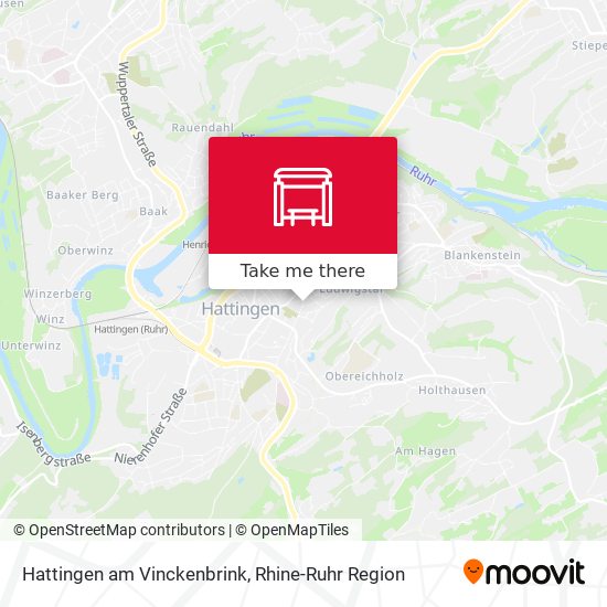 Hattingen am Vinckenbrink map