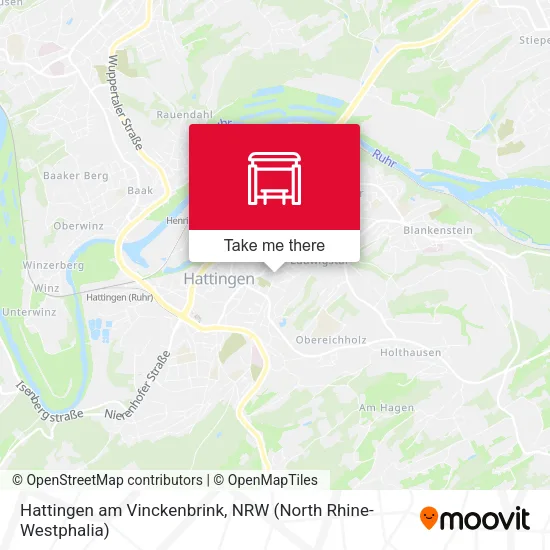 Hattingen am Vinckenbrink map