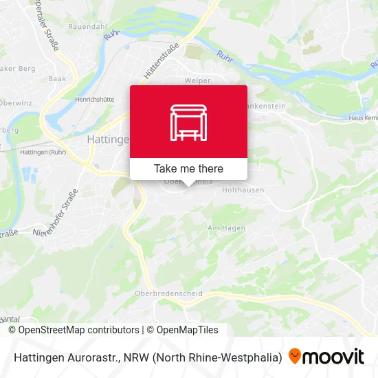 Карта Hattingen Aurorastr.