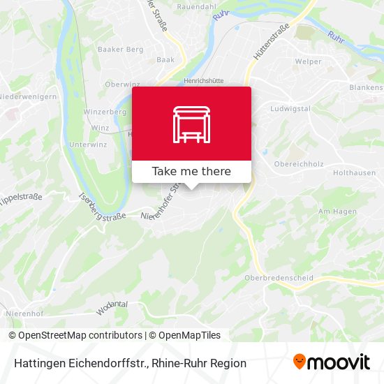 Hattingen Eichendorffstr. map