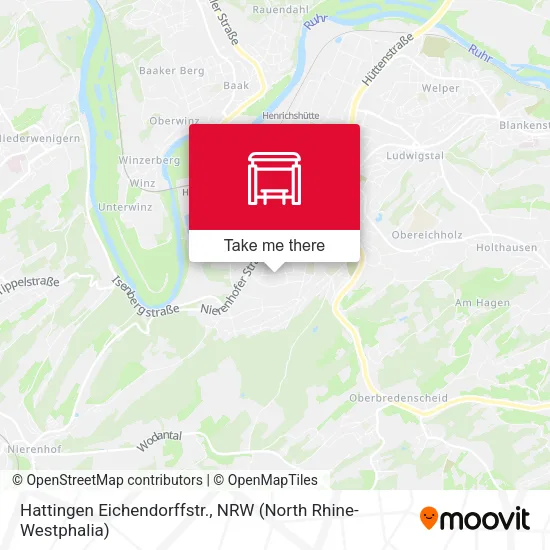 Карта Hattingen Eichendorffstr.