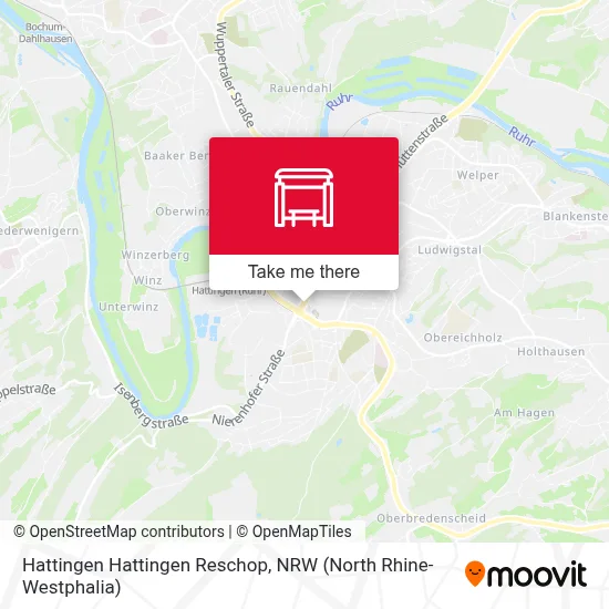 Hattingen Hattingen Reschop map