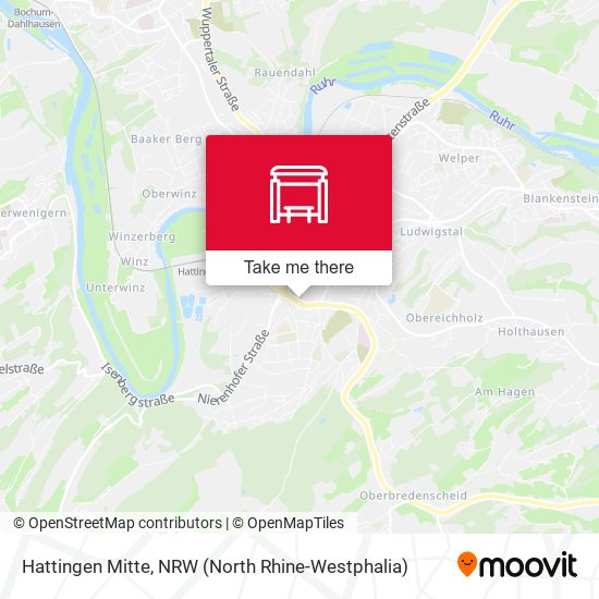 Карта Hattingen Mitte