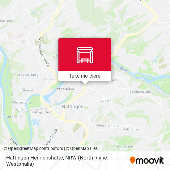 Карта Hattingen Henrichshütte
