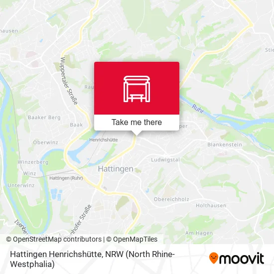 Карта Hattingen Henrichshütte