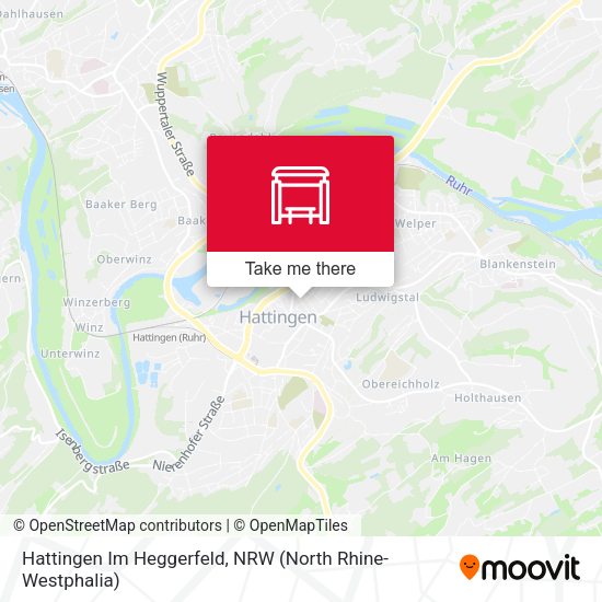 Карта Hattingen Im Heggerfeld