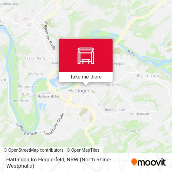 Карта Hattingen Im Heggerfeld