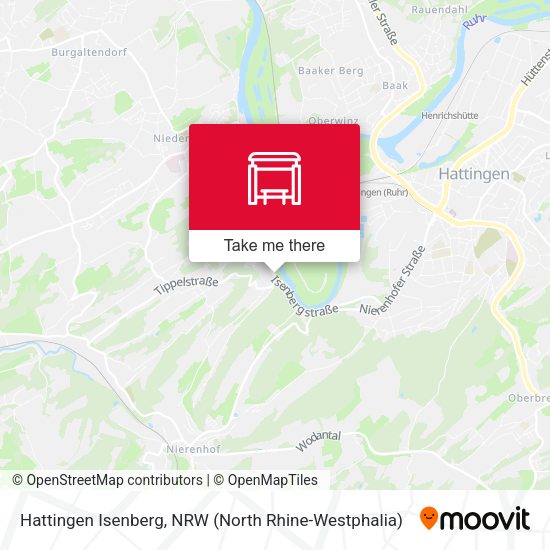 Карта Hattingen Isenberg