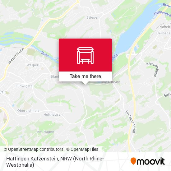 Hattingen Katzenstein map