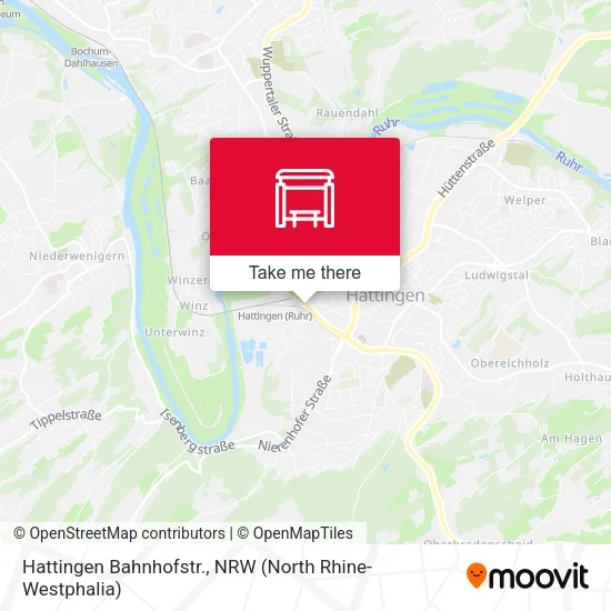 Карта Hattingen Bahnhofstr.