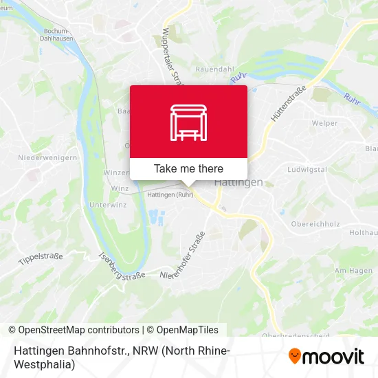 Карта Hattingen Bahnhofstr.