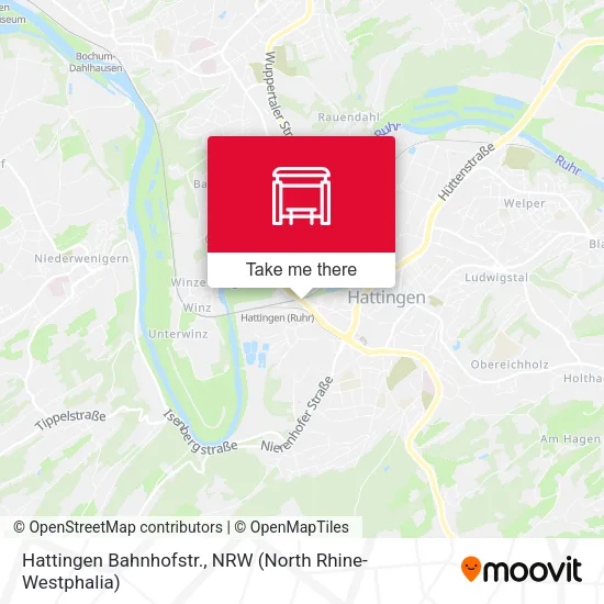 Карта Hattingen Bahnhofstr.
