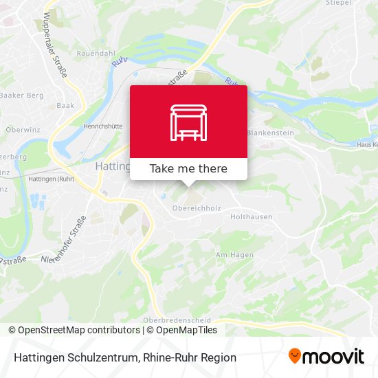 Hattingen Schulzentrum map