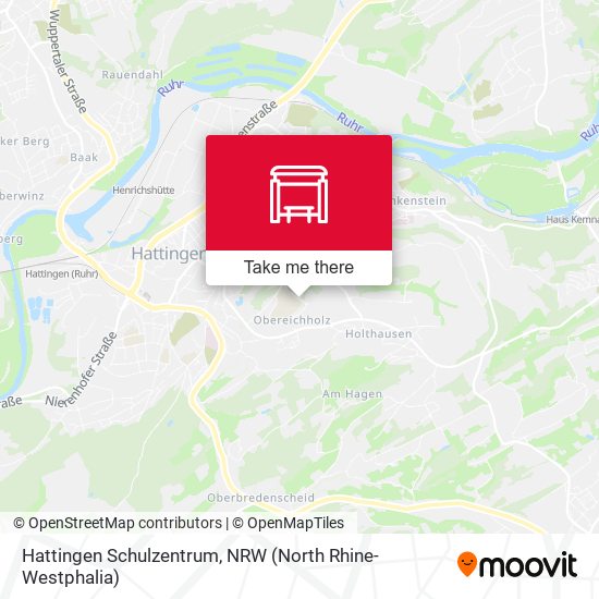 Hattingen Schulzentrum map