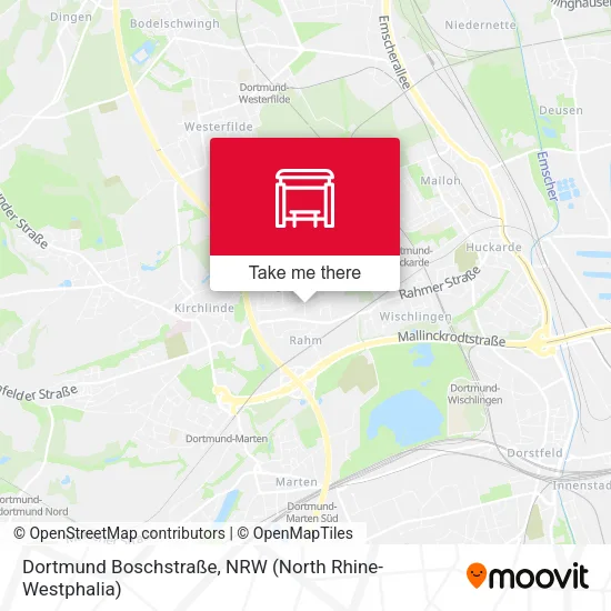 Карта Dortmund Boschstraße