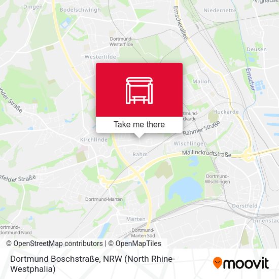 Dortmund Boschstraße map
