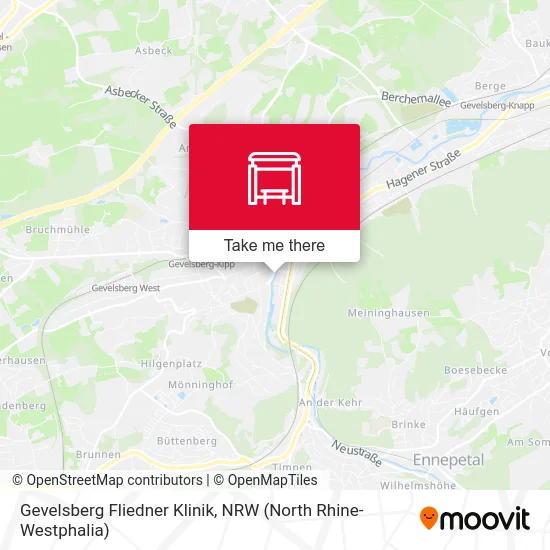 Gevelsberg Fliedner Klinik map