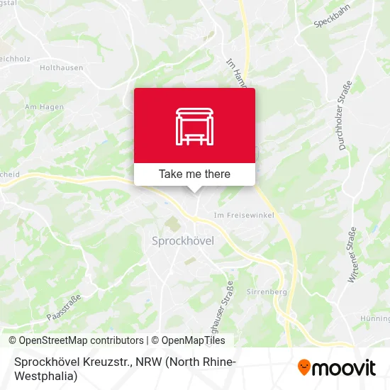 Sprockhövel Kreuzstr. map