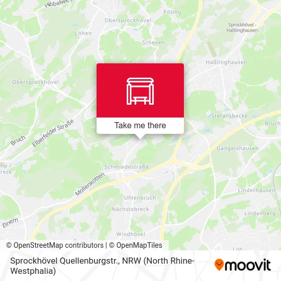 Sprockhövel Quellenburgstr. map