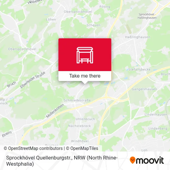 Sprockhövel Quellenburgstr. map