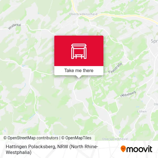 Карта Hattingen Polacksberg