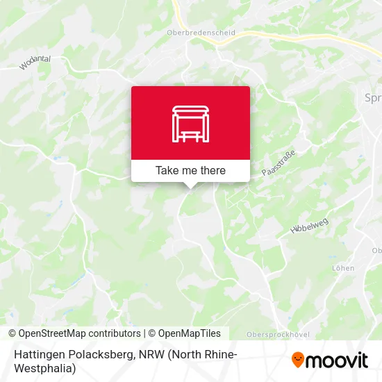 Карта Hattingen Polacksberg