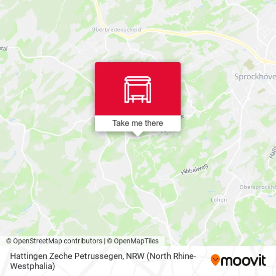 Карта Hattingen Zeche Petrussegen