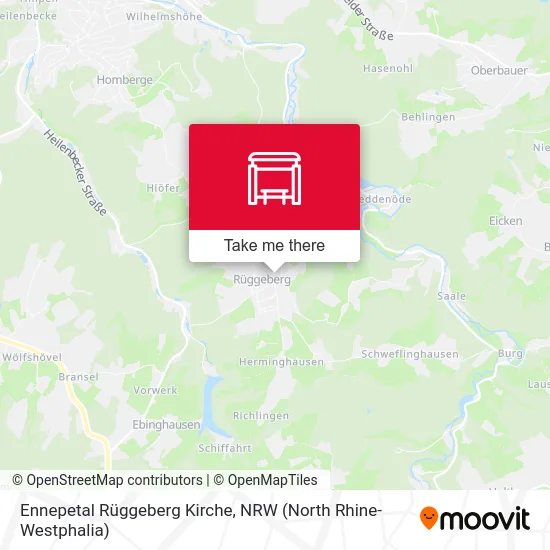 Карта Ennepetal Rüggeberg Kirche