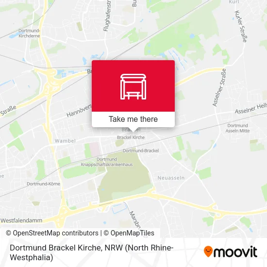 Карта Dortmund Brackel Kirche