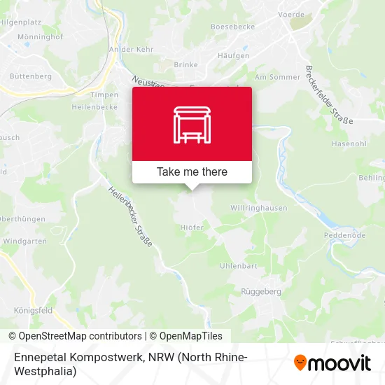 Карта Ennepetal Kompostwerk