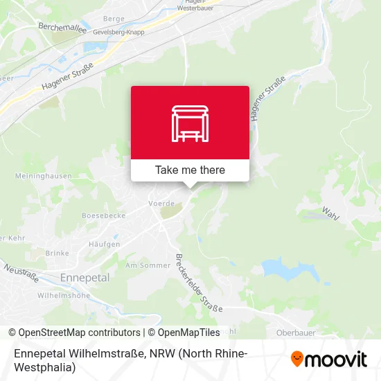 Ennepetal Wilhelmstraße map